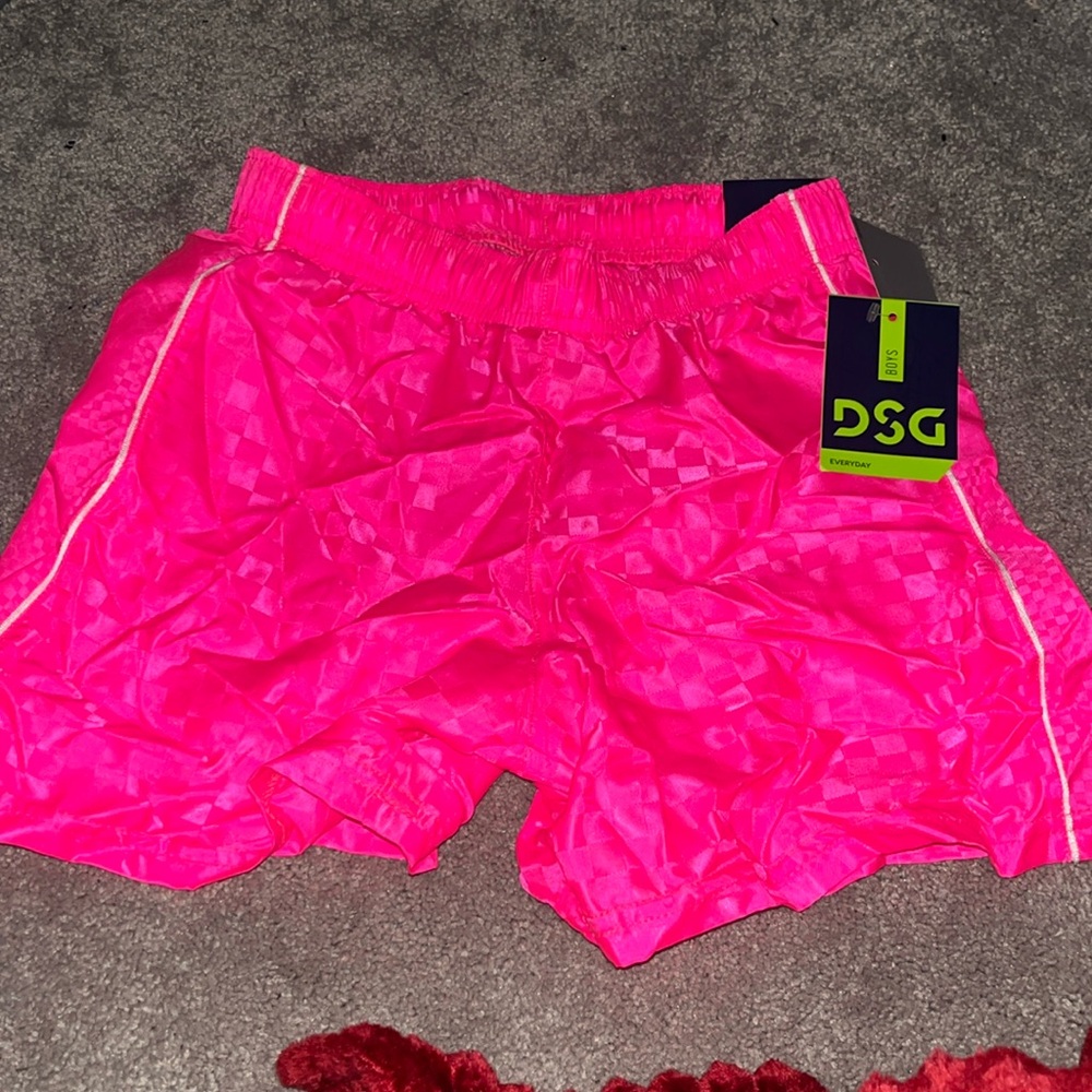 Pink DSG athletic shorts